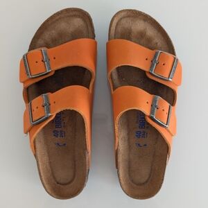 Birkenstock Arizona Soft Footbed Orange Sandals EU 40